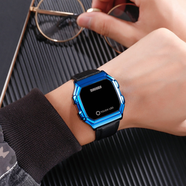skmei-1650-leather-strap-version-led-digital-display-electronic-watch-with-touch-luminous-buttonblack-shell-brown-belt