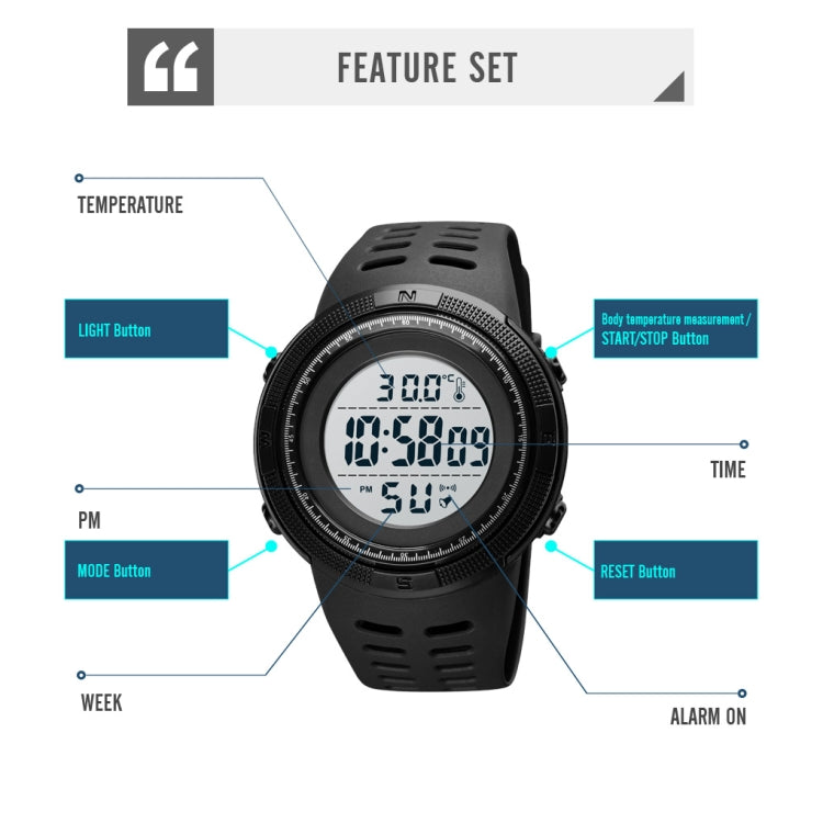 skmei-1681-multifunctional-led-digital-display-luminous-electronic-watch-support-body-ambient-temperature-measurementblue-white