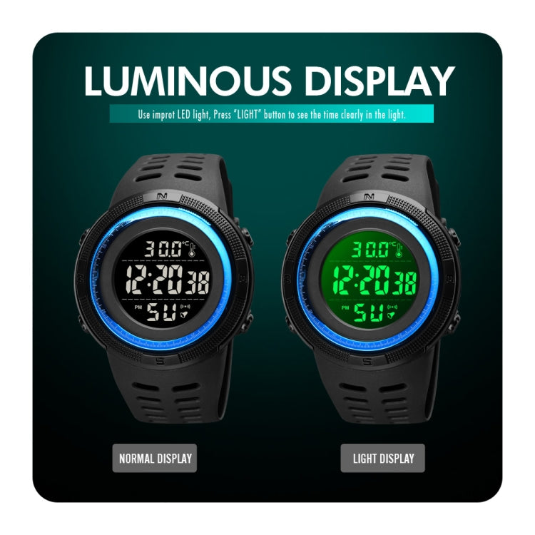 skmei-1681-multifunctional-led-digital-display-luminous-electronic-watch-support-body-ambient-temperature-measurementblue-white