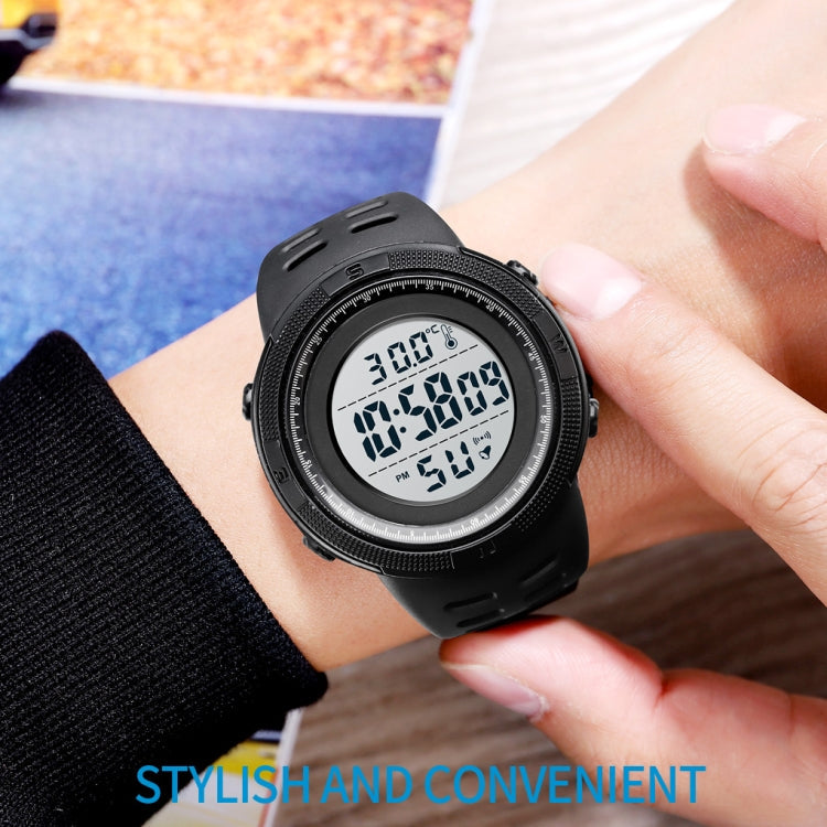 skmei-1681-multifunctional-led-digital-display-luminous-electronic-watch-support-body-ambient-temperature-measurementblue-white