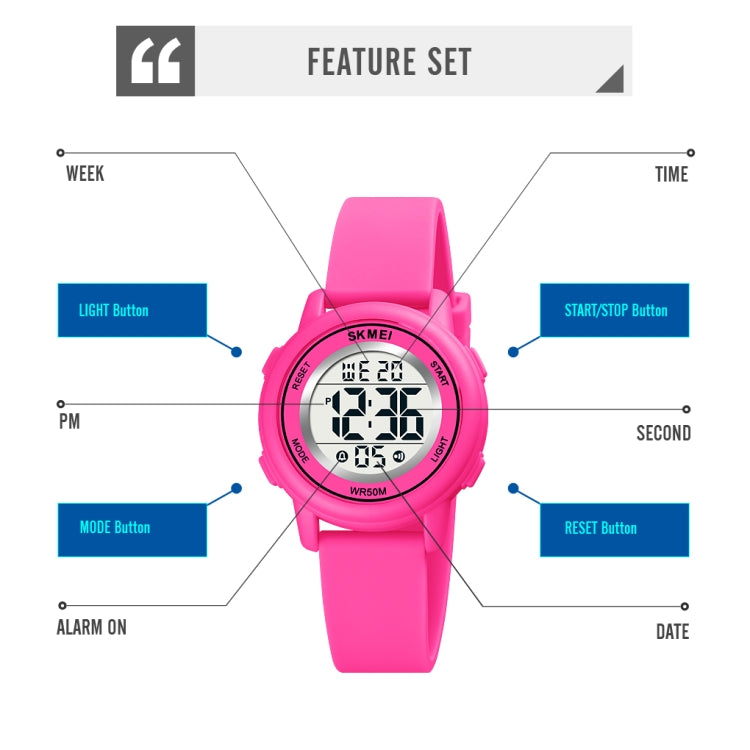 skmei-1721-triplicate-round-dial-led-digital-display-luminous-silicone-strap-electronic-watchrose-red
