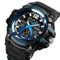 skmei-1725-three-time-led-digital-display-timing-luminous-electronic-watchblue