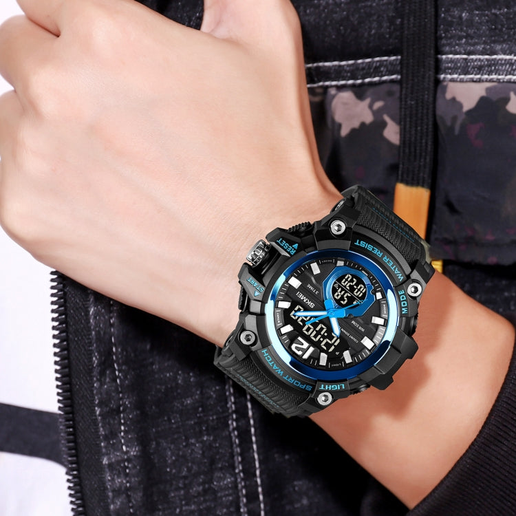 skmei-1725-three-time-led-digital-display-timing-luminous-electronic-watchblue