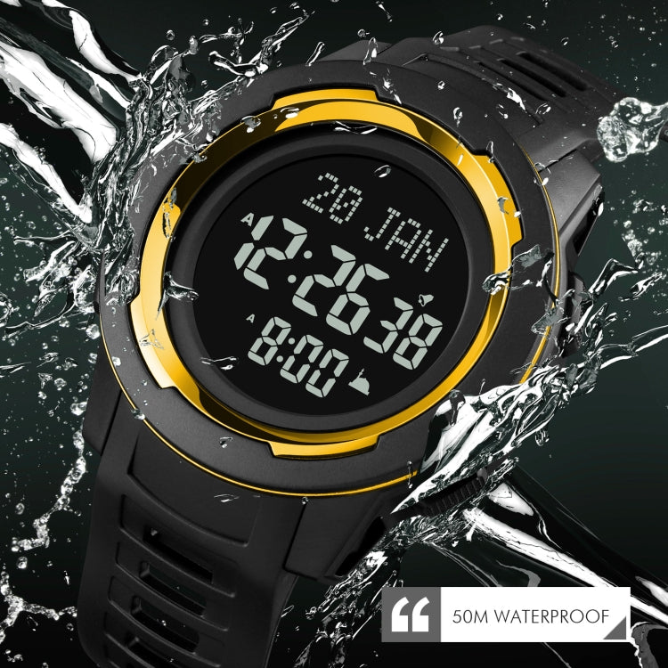 skmei-1729-qibla-calendar-timing-multifunctional-led-digital-display-luminous-electronic-watchgold-and-white