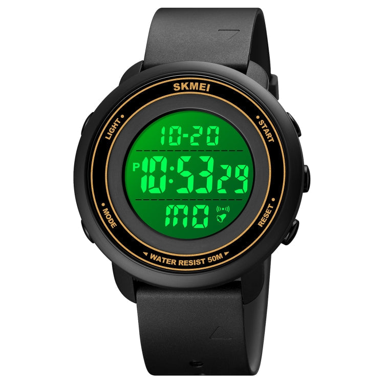 skmei-1736-triplicate-round-dial-timing-led-digital-display-luminous-electronic-watchgold-and-white
