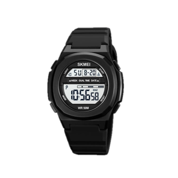 skmei-1821-stainless-steel-buckle-silicone-strap-electronic-watchblack-and-white
