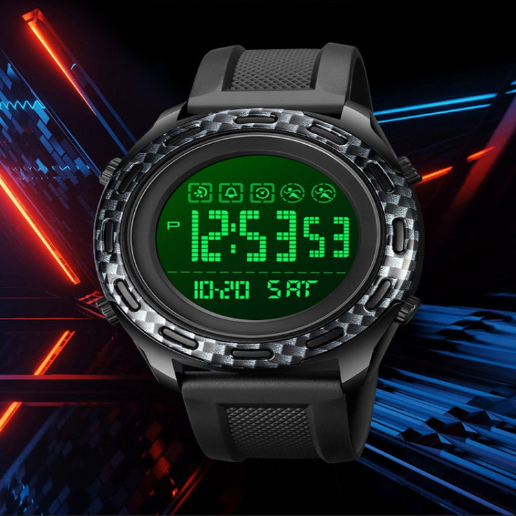 skmei-1872-stainless-steel-buckle-pu-strap-waterproof-electronic-watch-dial-whitedenim-blue