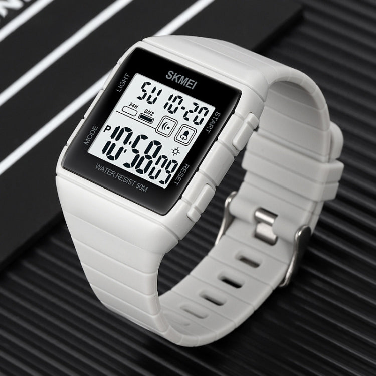 skmei-1960-stainless-steel-buckle-silicone-strap-waterproof-electronic-watchblue