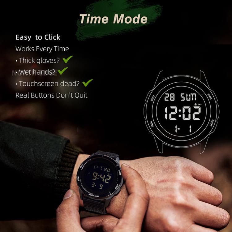 north-edge-terrax-outdoor-luminous-waterproof-men-multifunctional-nylon-strap-sports-watchblack