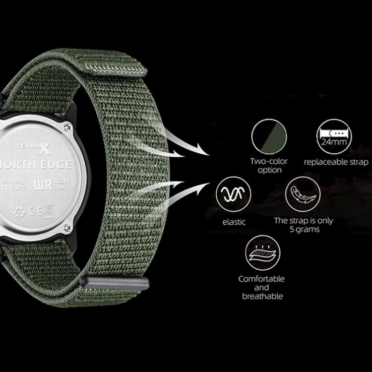 north-edge-terrax-outdoor-luminous-waterproof-men-multifunctional-nylon-strap-sports-watchblack