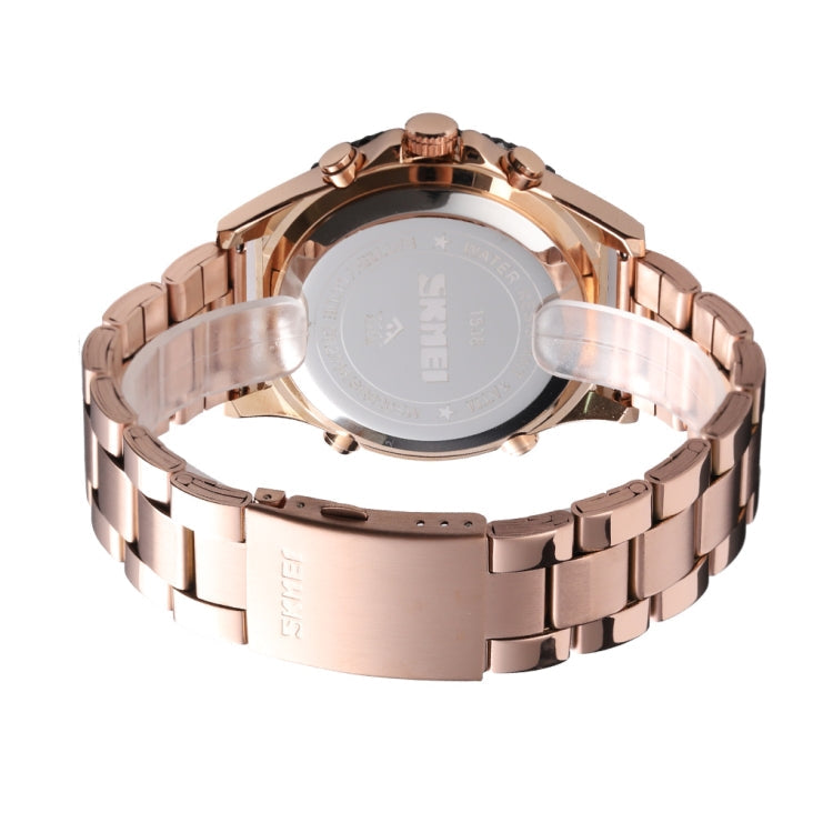 skmei-1538-multi-function-time-large-dial-steel-belt-men-casual-sports-electronic-watchrose-gold-steel-belt