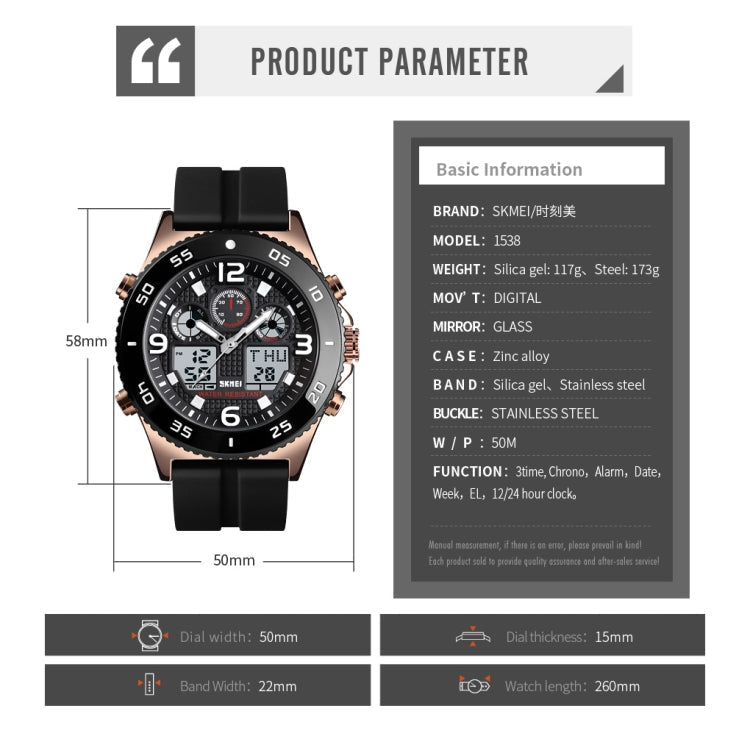 skmei-1538-multi-function-time-large-dial-steel-belt-men-casual-sports-electronic-watchrose-gold-steel-belt