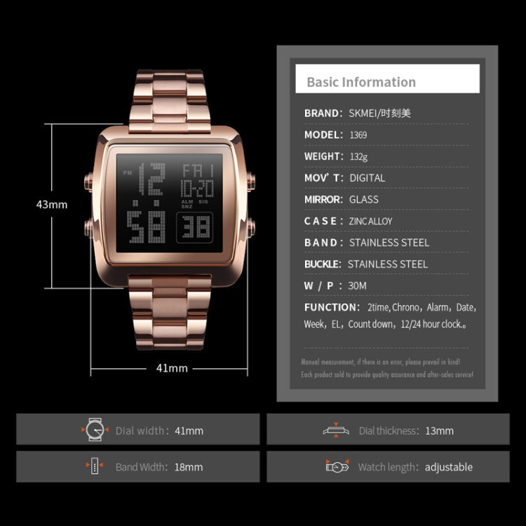 skmei-1369-retro-waterproof-gold-watch-men-steel-belt-luminous-square-watchrose-gold