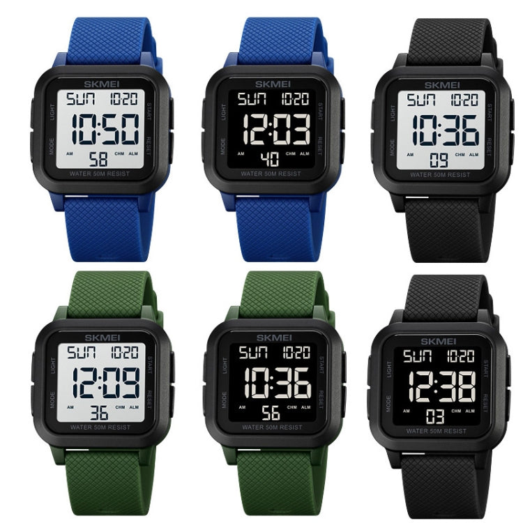 skmei-1894-square-sports-waterproof-student-simple-multifunctional-luminous-watcharmy-green-black-machine