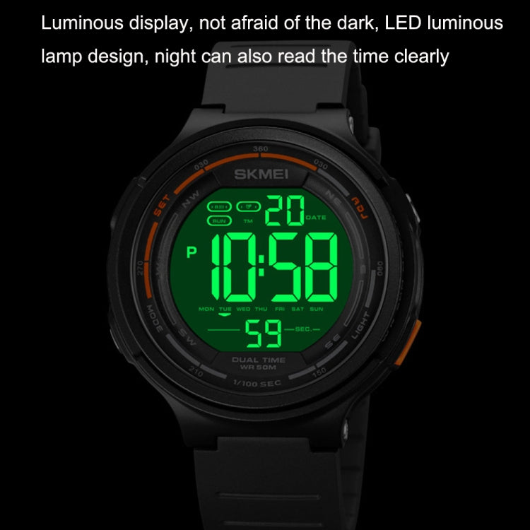 skmei-1841-outdoor-sports-students-waterproof-luminous-countdown-watchlight-grey