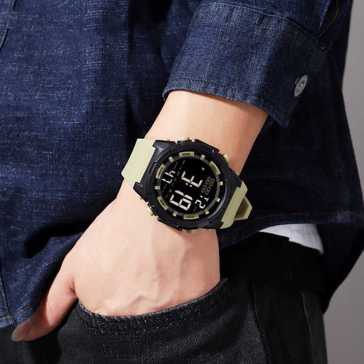 skmei-1845-outdoor-waterproof-large-dial-multifunctional-sports-men-watcharmy-green