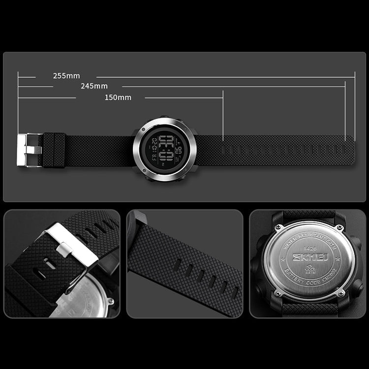 skmei-1426-multifunctional-outdoor-fashion-noctilucent-waterproof-white-machine-rubber-ring-digital-watcharmy-green