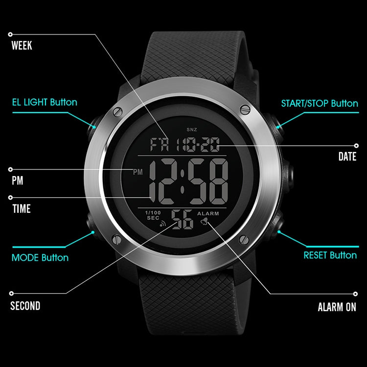 skmei-1426-multifunctional-outdoor-fashion-noctilucent-waterproof-white-machine-rubber-ring-digital-watcharmy-green