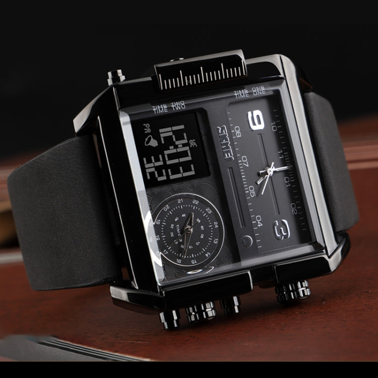 skmei-1391-multifunctional-men-business-digital-watch-30m-waterproof-square-dial-wrist-watch-with-leather-watchbandsilver-coffee